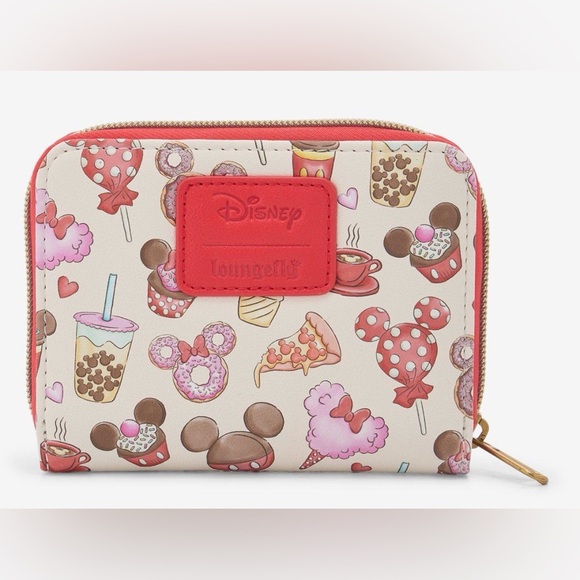 Loungefly Handbags - Disney Loungefly Mickey Mouse & Minnie Mouse Treats Wallet - New